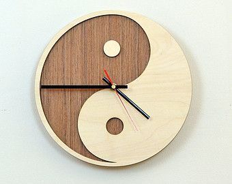 Reloj de yin yang